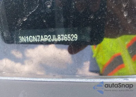 2018 Nissan Versa 1.6 S+ from USA, damaged, VIN 3N1CN7AP2JL876529